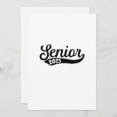 Afscheidslastenjaars 2025 Laatste schooldag Feestdagenkaart (Voorkant / Achterkant)