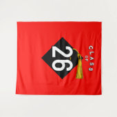 Afscheidspartij 2026 wandkleed (Voorkant (horizontaal))