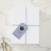 Afscheidspartij Aanpasbare Naam & Jaar  Cadeaulabel (Met Touw)