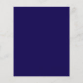 Afscheidspartij donkerblauwe gouden foto uitnodigi (Achterkant)