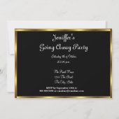 Afscheidspartij Kaart (Achterkant)