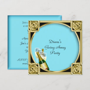 Afscheidspartij Uitnodigingskaart Vaarwel Kaart