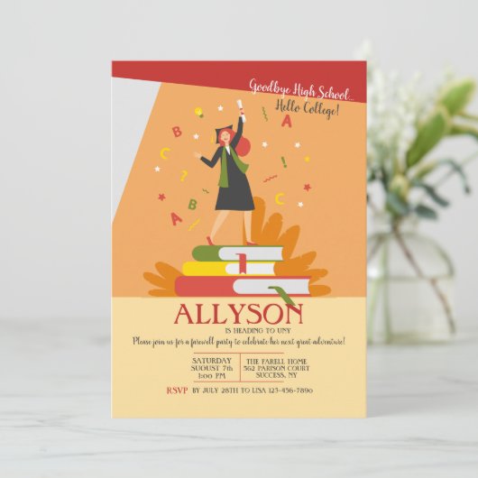 Afscheidsparty voor de Universiteit Kaart (Staand voorkant)