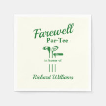 Afscheidspensioen golfclubs Thema Par T-shirt