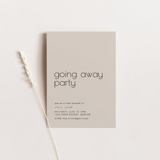 Afscheidspensioen, verhuizen, herplaatsingsfeest kaart