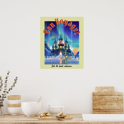 Afscheidsreis Winterbal Poster (Keuken)