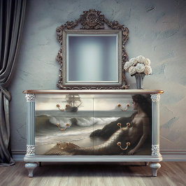 Afscheidsreis Zeemeermindecoupage Tissuepapier