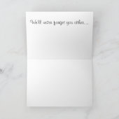 AfscheidsWenskaart LDS Kaart (Binnen)