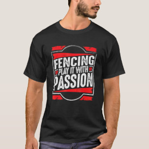 Afschermen spelen met Inspirerend Gezegde van pass T-shirt