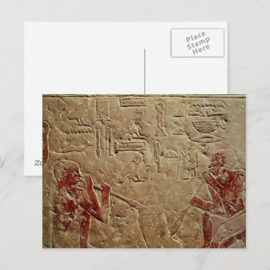 Afscherming van glasblazers briefkaart (Voorkant / Achterkant)