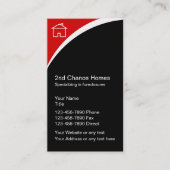 Afschermingen van onroerend goed Visitekaartjes (Voorkant)