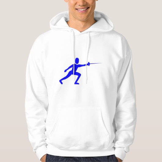 Afschermingsafbeelding - blauw hoodie (Voorkant)