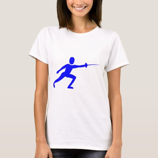 Afschermingsafbeelding - blauw t-shirt (Voorkant)