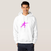 Afschermingsafbeelding - Magenta Hoodie (Voorkant volledig)