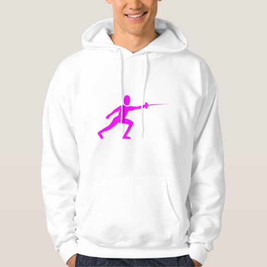 Afschermingsafbeelding - Magenta Hoodie (Voorkant)