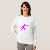 Afschermingsafbeelding - Magenta T-shirt (Voorkant volledig)