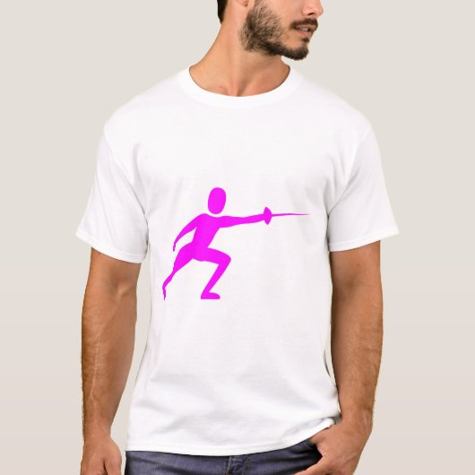 Afschermingsafbeelding - Magenta T-shirt (Voorkant)