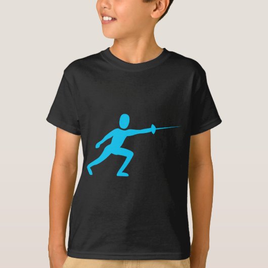 Afschermingsfiguur — Sky Blue T-shirt (Voorkant)