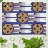 afschermingsstaal theedoek (Gevouwen)