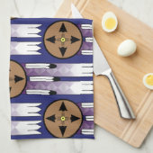 afschermingsstaal theedoek (Quarter Fold)