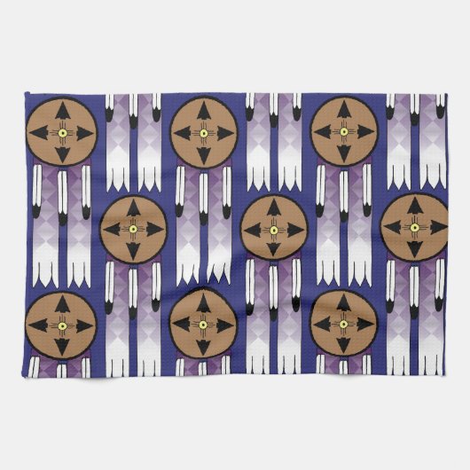 afschermingsstaal theedoek (Horizontaal)