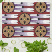 afschermingsstaal theedoek (Gevouwen)