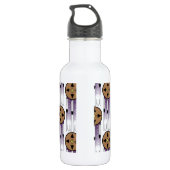 afschermingsstaal waterfles  (Achterkant)