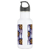 afschermingsstaal waterfles  (Achterkant)