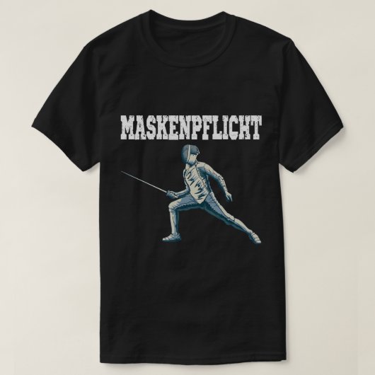 Afschermmaskerverplichting T-shirt (Design voorkant)