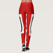 Afscheurt de Japanse stijl van Vormen, Leggings (Achterkant)
