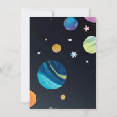 Afschieten! Raketschotel rond de zongen Kaart (Achterkant)