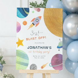 Afschieten! Raketschotel rond de zongen Poster