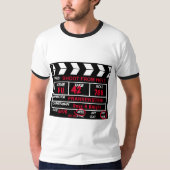 Afschieten van Hell Camera Slate T-shirt (Voorkant)