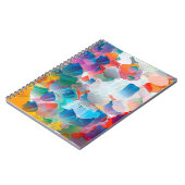 Afschilderij van extractieolie. Creative design-ac Notitieboek (Linkerzijde)