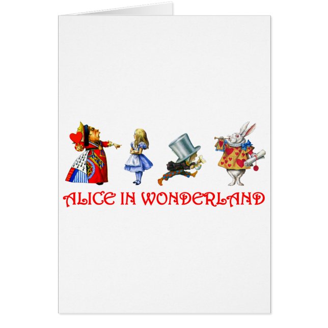 AFSCHRIJVING IN WONDERLAND (Voorkant)