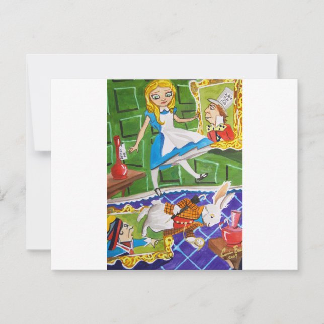 AFSCHRIJVING IN WONDERLAND (Voorkant)