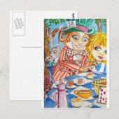 AFSCHRIJVING IN WONDERLAND BRIEFKAART (Voorkant / Achterkant)