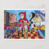 AFSCHRIJVING IN WONDERLAND BRIEFKAART (Voorkant)