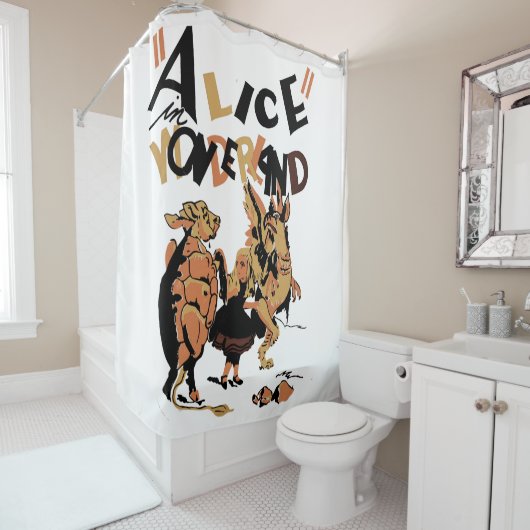 AFSCHRIJVING IN WONDERLAND DOUCHEGORDIJN (In situ)