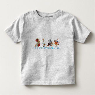 AFSCHRIJVING IN WONDERLAND KINDER SHIRTS