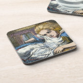 AFSCHRIJVING IN WONDERLAND ONDERZETTER (Linkerzijde)