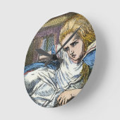 AFSCHRIJVING IN WONDERLAND RONDE KLOK (Hoek)