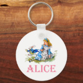 AFSCHRIJVING IN WONDERLAND SLEUTELHANGER (Voorkant)