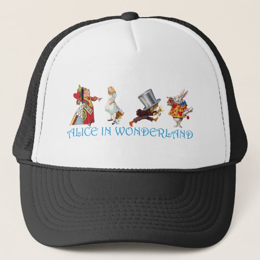 AFSCHRIJVING IN WONDERLAND TRUCKER PET (Voorkant)