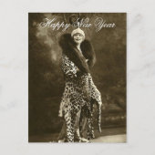 Afschuwelijk Pet en jas nieuwjaar Feestdagenkaart (Voorkant)