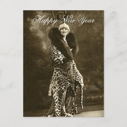 Afschuwelijk Pet en jas nieuwjaar Feestdagenkaart (Voorkant)