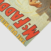 Afschuwelijke bump decoupage tissuepapier (Detail)