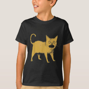 Afschuwelijke Japanse kat grappig T-shirt