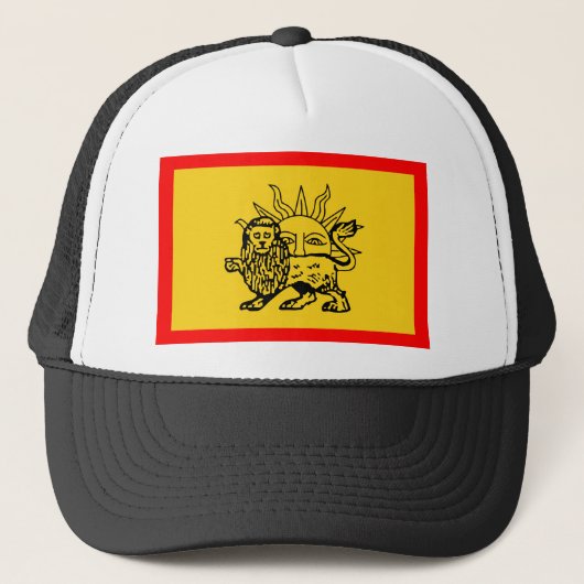 Afsharid Dynasty Flag (1736-1747) Trucker Pet (Voorkant)