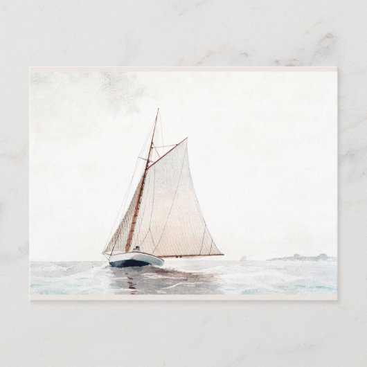 Afslachten van Gloucester door Winslow Homer Feestdagenkaart (Voorkant)